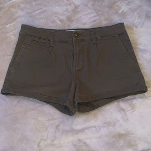American Rag Olive Green Cuffed Shorts (Size 5)